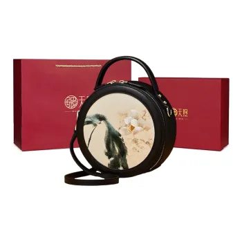 Pmsi Cow Leather One Shoulder Handbag Small Size Women's Multicolor