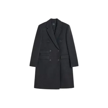 THEORY FW23 Coats Women's Greige