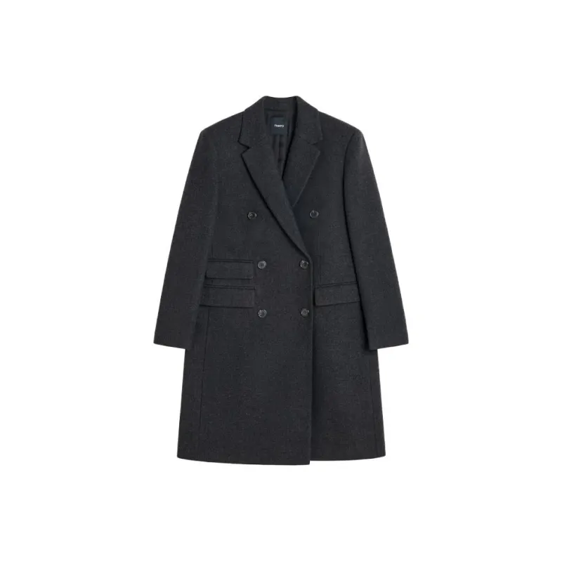 THEORY FW23 Coats Women's Greige-0