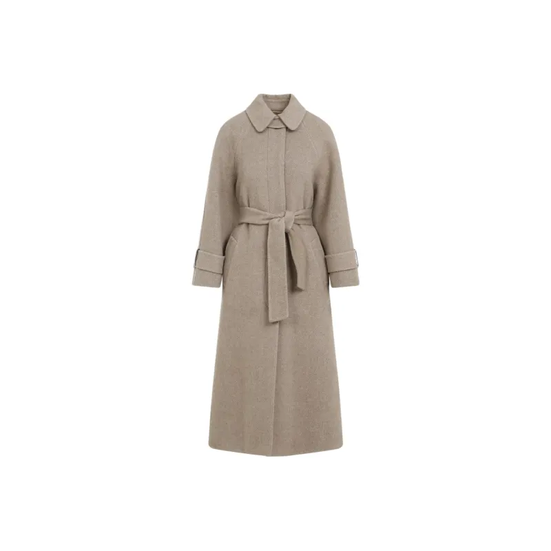 Brunello Cucinelli Herringbone Coat-0