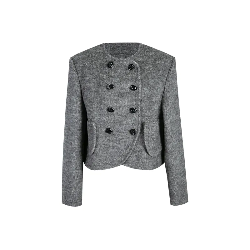 Self Who Coat Women's Industrial Gray-0