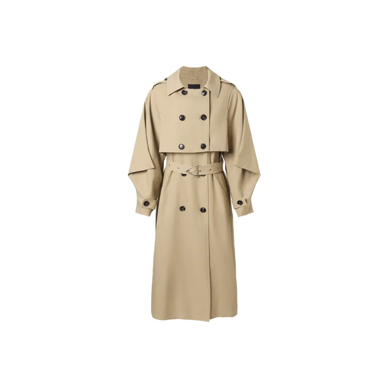 MEETLADY Trench Coats Women's-2