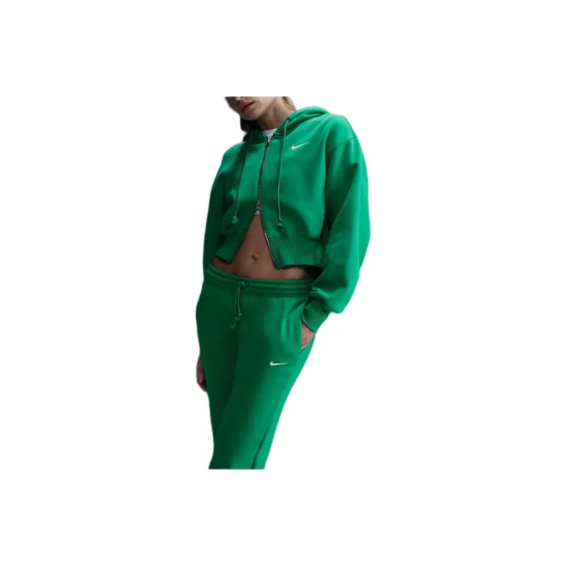 Nike Sportswear Phoenix Fleece Women's Loose Cropped Full-Zip Hoodie-0
