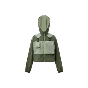BOSIDENG Camping Sun Protection Clothing Women's Jade Green/Olive Gray Green 401 L