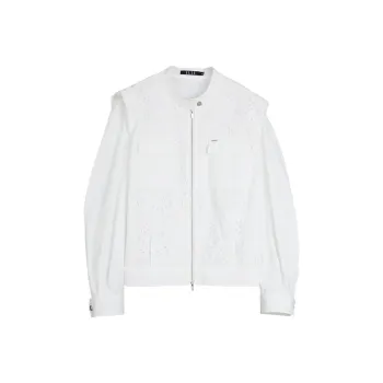 ELLE Cropped Coat Women's White