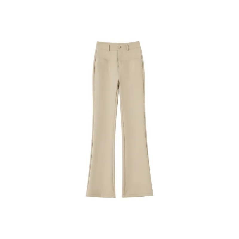 0571 Family Casual Pants Women's Khaki-0