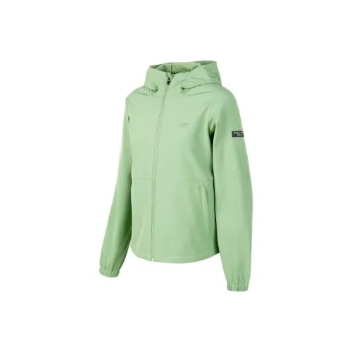 Skechers Water Repellent Windbreaker Jacket Women's Basil Green