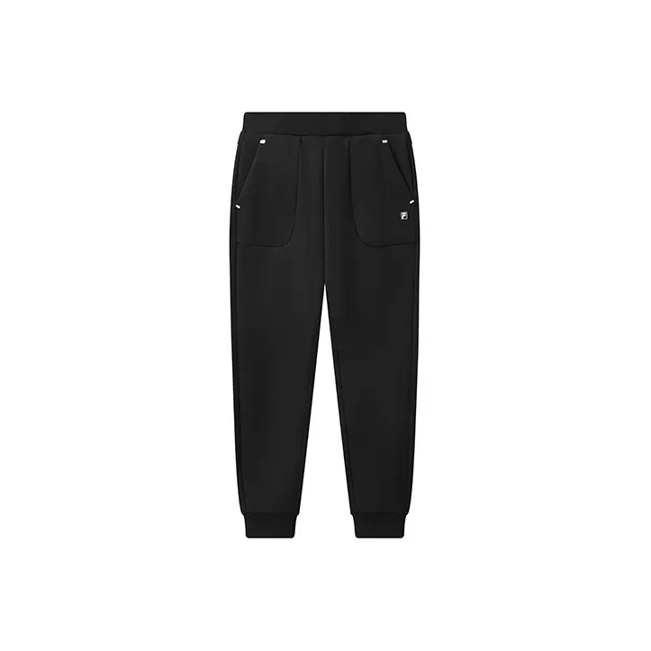FILA Knitted Sweatpants Women's Jet Black-0