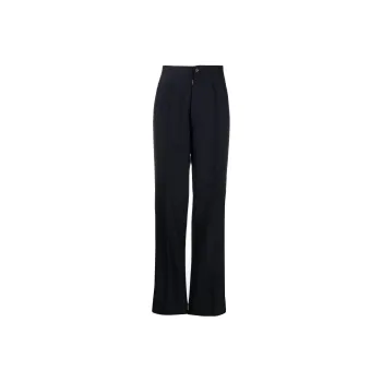 Maison Margiela High-Waist Pressed Crease Trousers