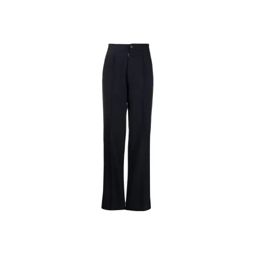 Maison Margiela High-Waist Pressed Crease Trousers
