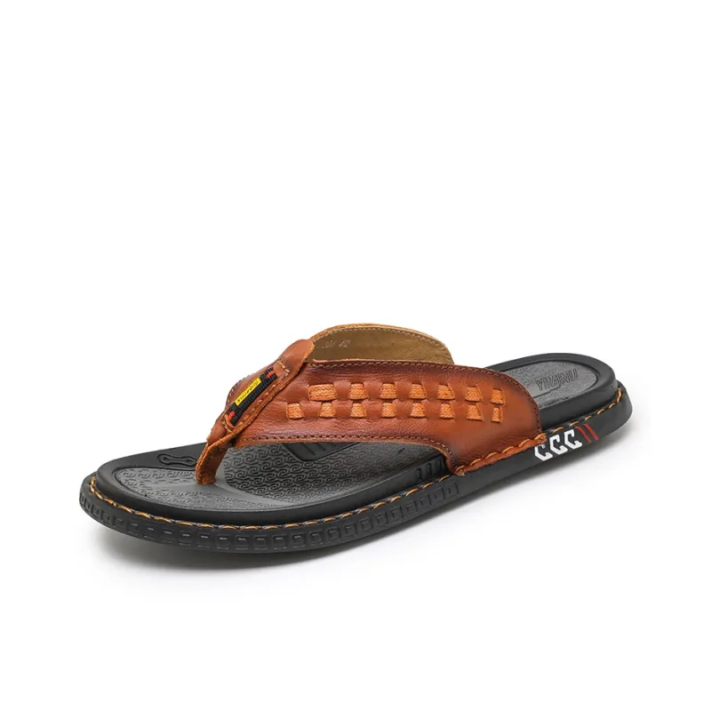 Eminu Slip Resistant Flip Flops Men's-5