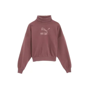 PUMA Sweatshirts Women's Red