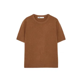 ZARA Knitwear Women's Tan