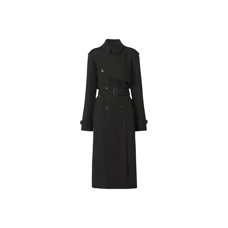 Burberry Trench Coat Women's Black-0