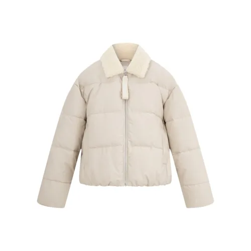 calvin MOB KLEIN Puffer Jacket Women's PD7 Khaki Beige