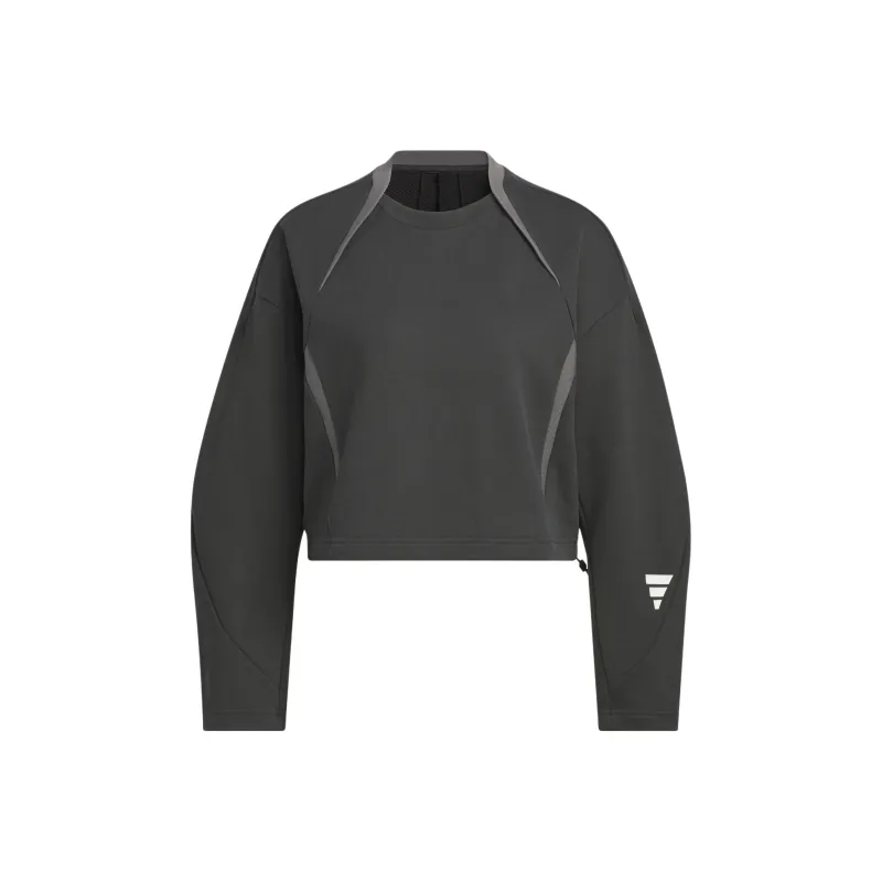 Adidas FUSTL Sweatshirt Women's Carbon Black-0