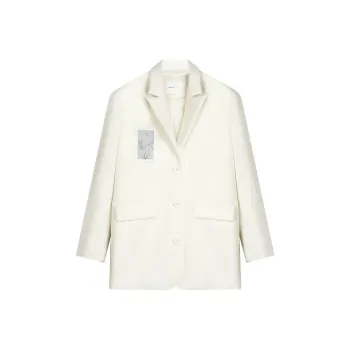 BLUEerror Coats Women's Cloud White