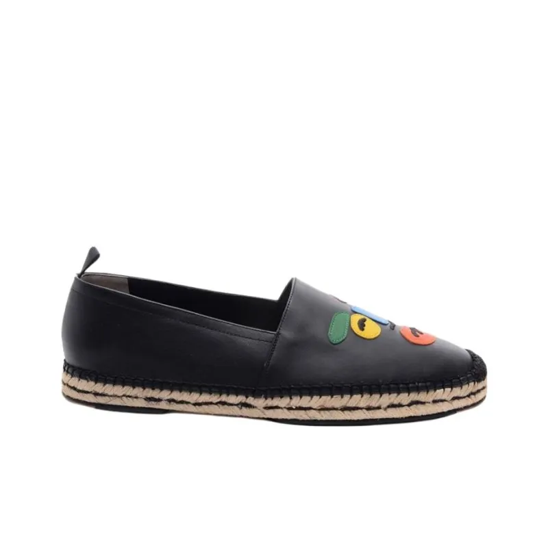 FENDI Espadrilles Men Black-1