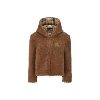 Burberry Velvet feel Coat Women's Brown