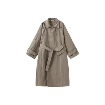 Cubic Trench Coats Women's