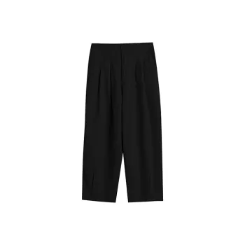 ZVJH Casual Pants Women's Black