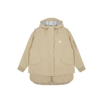 New Balance Puffer Jacket Winter Women's Beige