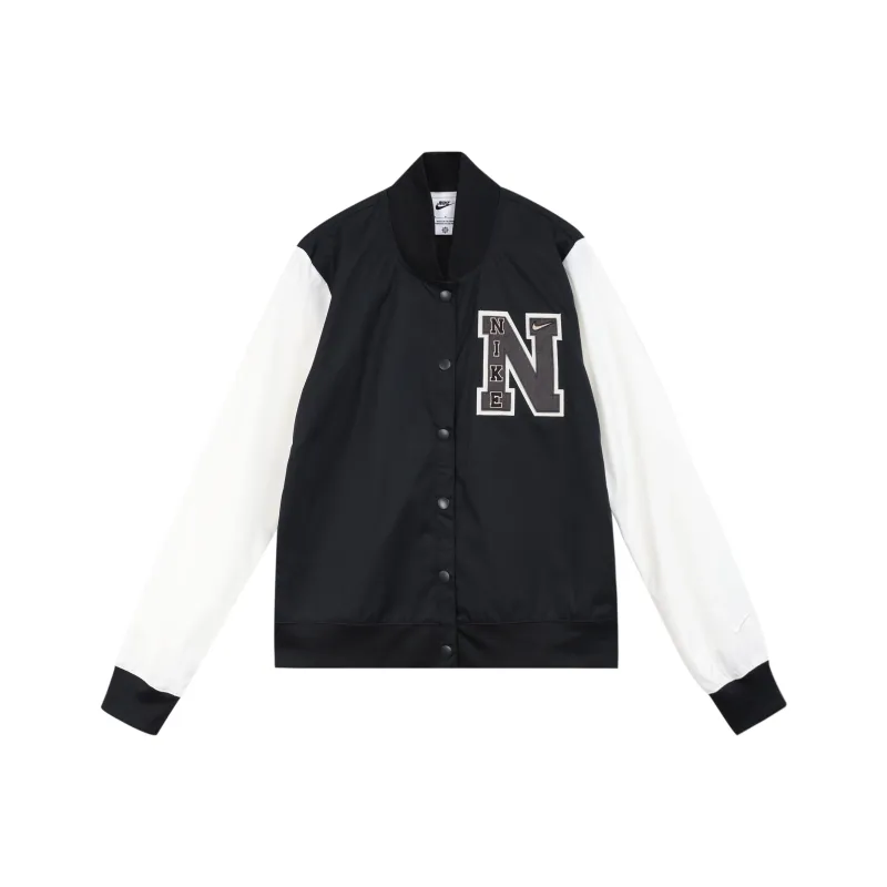 Nike Baseball Jacket Women's Black-0