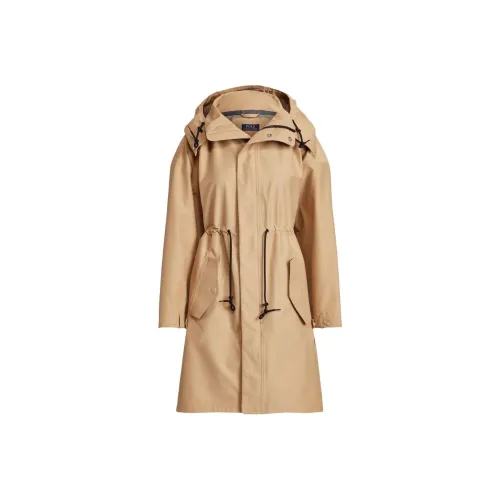 Polo Ralph Lauren Trench Coats Women's Khaki