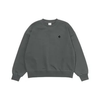 Converse RIBBON PT SW CREW Sweatshirt Women's Charcoal Gray