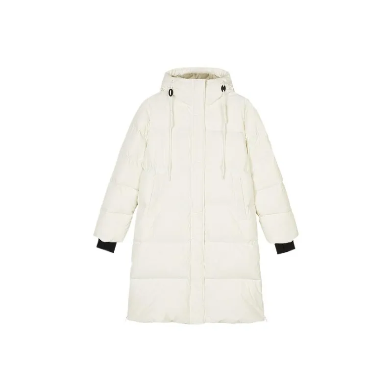 Skechers Sports Alliance Series Down Jacket Women's Cotton Candy White-0
