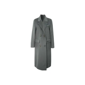 MISSSHINE Coats Women's Blue Gray