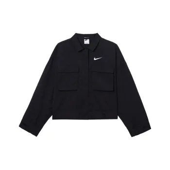 Nike Cropped Coats Women's Black