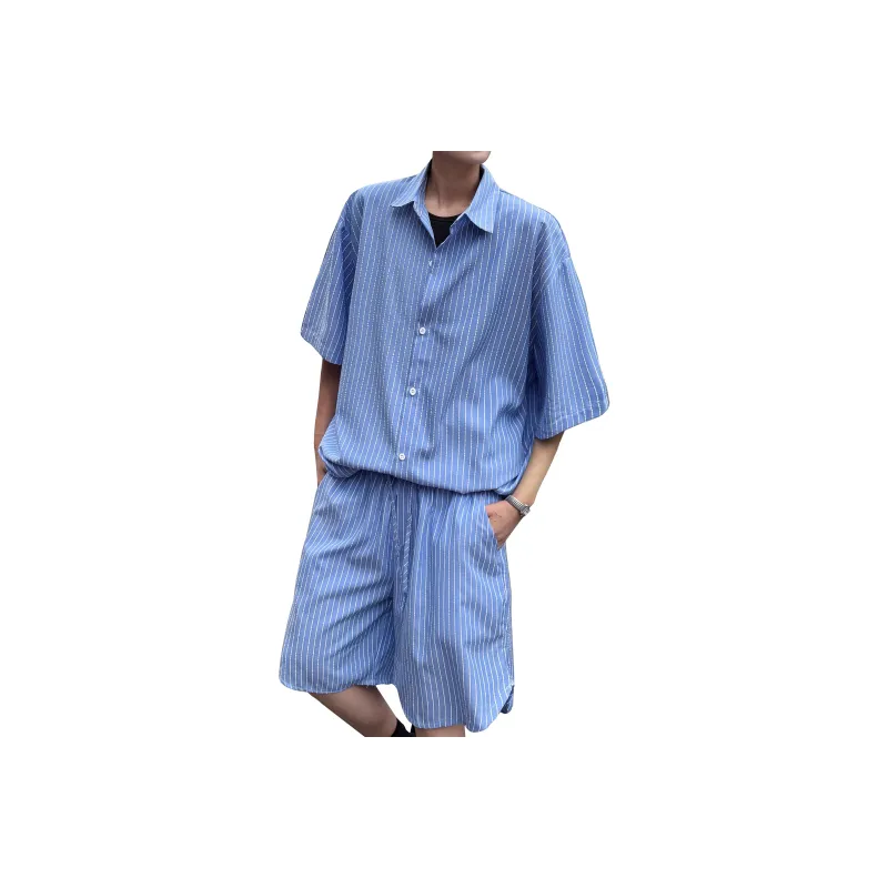 MARK WAFFLE Shirt Matching Set Unisex-7