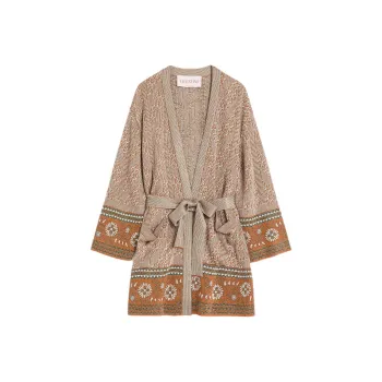Valentino SS25 Knitwear Women's Turmeric Orange