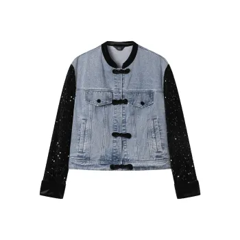 LOUISY AO Denim Jacket Women's Blue