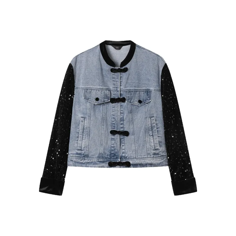 LOUISY AO Denim Jacket Women's Blue-0