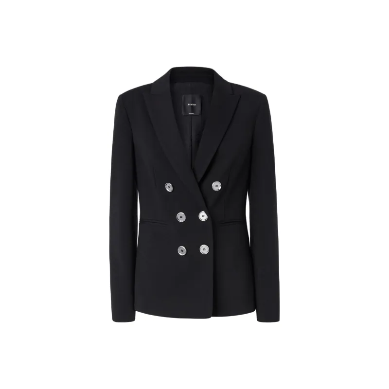 PINKO Full Milano Knit Blazer-0