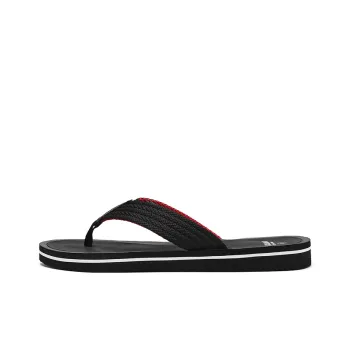 NANJIREN Cut Out Woven Quiet Odor Resistant Abrasion Resistant Slip Resistant Antibacterial Flip Flops Men's