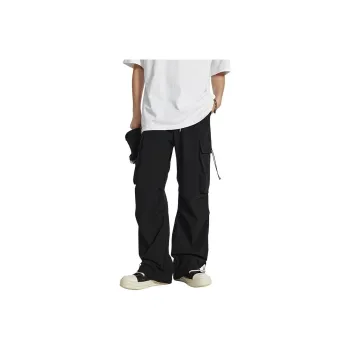 SONGS ALONG Casual Pants Unisex Black
