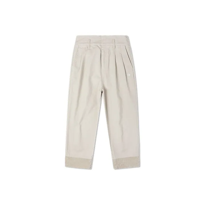 Converse Casual Pants Women's Beige Khaki-0