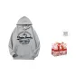 Hooded-Light Gray 1982[Fleece-Lined Gift Box Set]