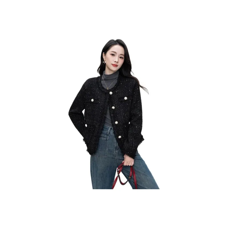 Shavani Cropped Coats Women's-4