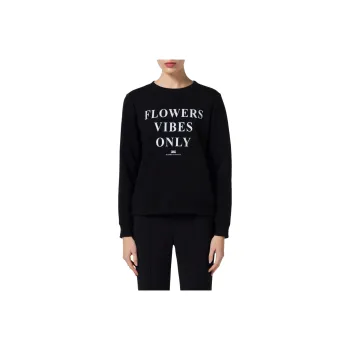Elisabetta Franchi Logo Print Crewneck Sweatshirt