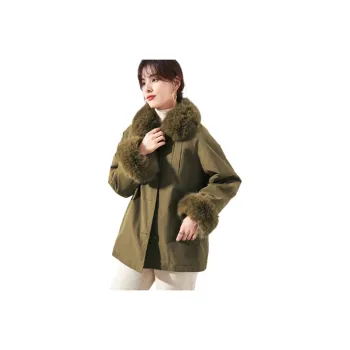 Itisf4 Puffer Jacket Women's Khaki