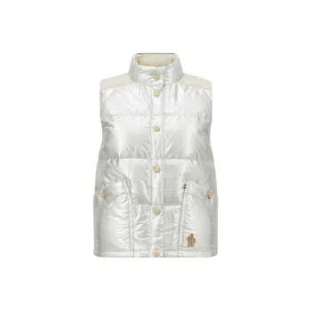 Moncler Grenoble Pinchot Lamé Down Vest