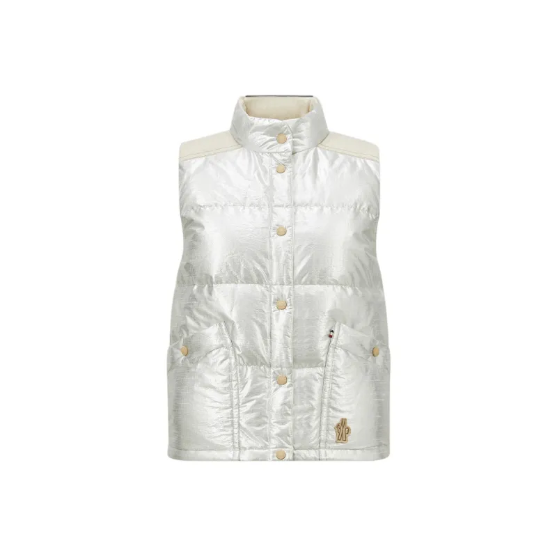 Moncler Grenoble Pinchot Lamé Down Vest-0
