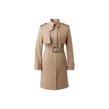 MACKAGE Trench Coats Women's Beige Umber