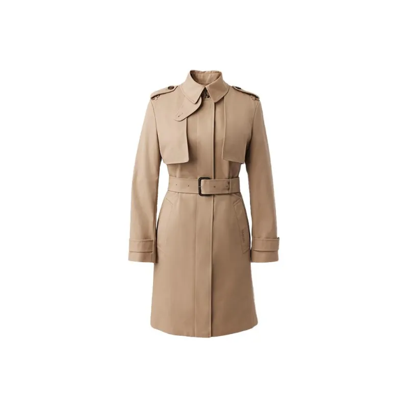 MACKAGE Trench Coats Women's Beige Umber-0