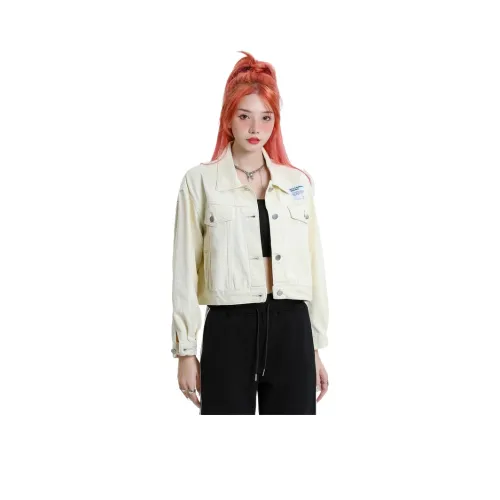 MJB Denim Jackets Women's White