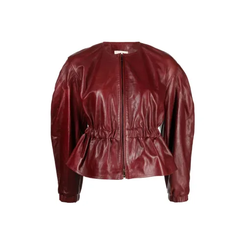Ulla Johnson Puff-sleeve Leather Jacket